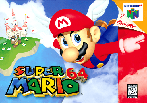 Super Mario 64 Nintendo 64 box art