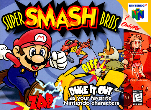 Super Smash Bros. Nintendo 64 box art